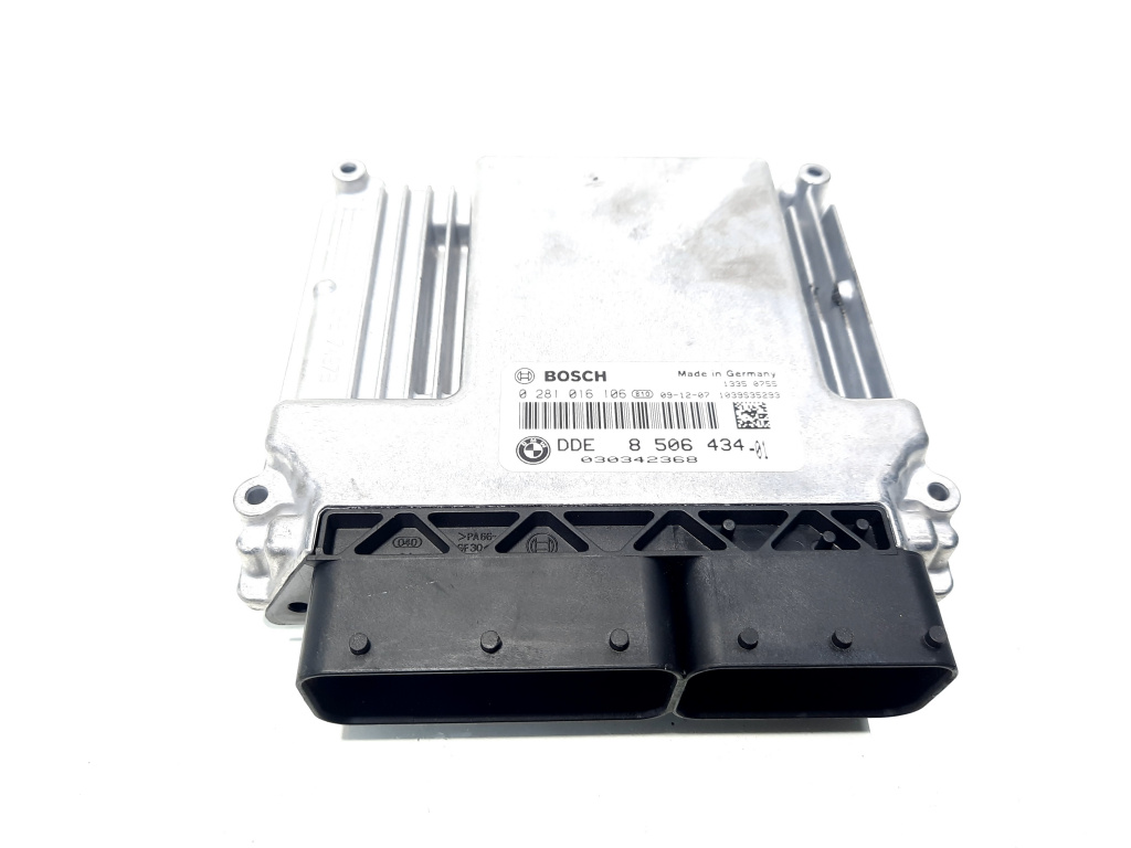 Calculator motor ECU, cod 8506434-01, Bmw 5 Touring (E61), 2.0 diesel, N47D20A (idi:521303)