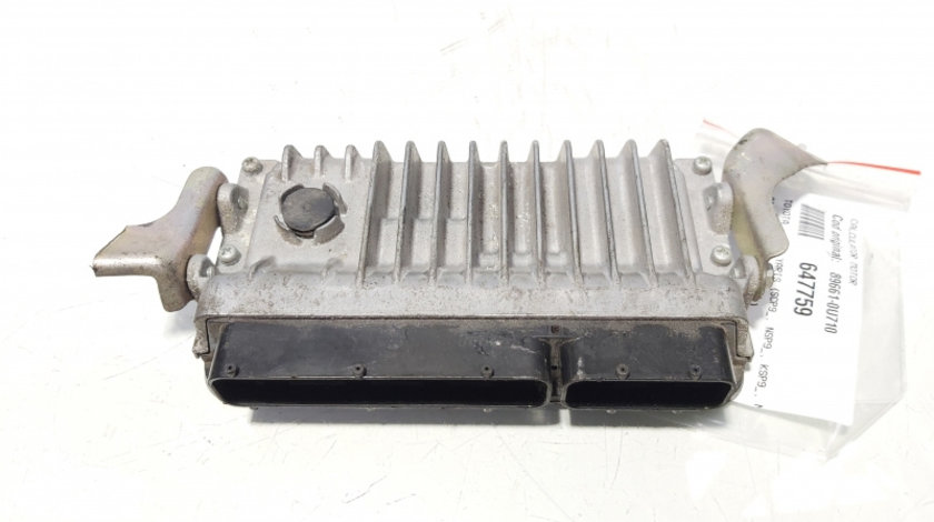 Calculator motor ECU, cod 89661-0U710, Toyota Yaris (P9) 1.5 benz (id:647759)