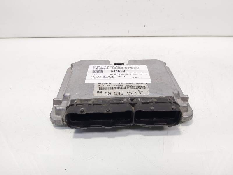 Calculator motor ECU, cod 90543923, 0281001630, Opel Astra G Combi (F35) 2.0 DTI, Y20DTH (id:644580)