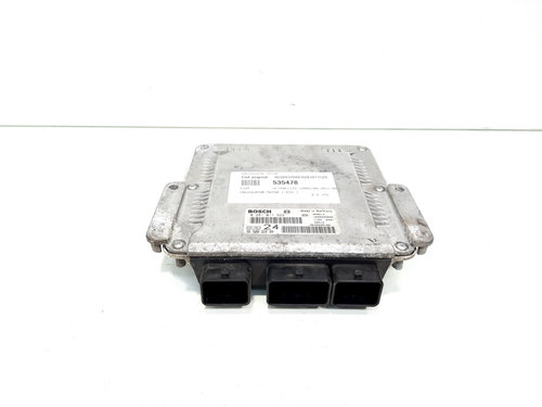 Calculator motor ECU, cod 9650932080, 0281011522, Peugeot 807, 2.2 HDI, 4HW (idi:535478)