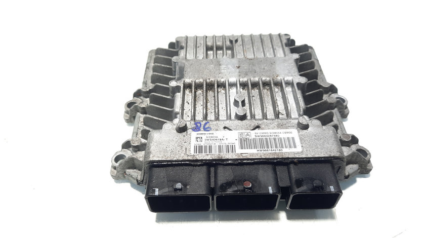 Calculator motor ECU, cod 9661642180, 9664287480, Peugeot 307 SW, 2.0 HDI, RHR (idi:560748)