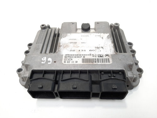 Calculator motor ECU, cod 9662213180, Peugeot 308, 1.6 HDI, 9HX (idi:549879)