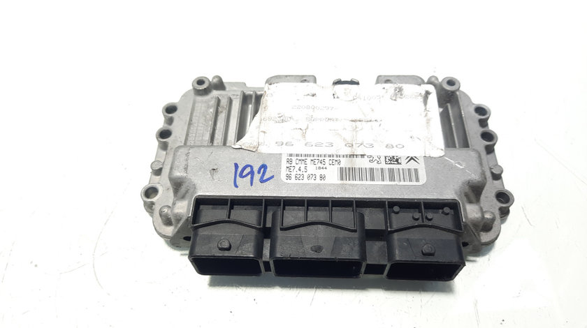 Calculator motor ECU, cod 9662307380, Citroen C2 (JM), 1.6 16V benz, NFU (idi:560752)