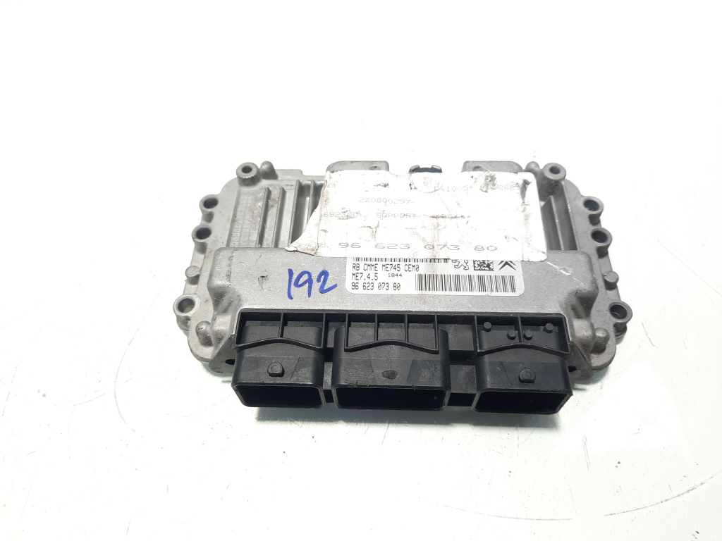 Calculator motor ECU, cod 9662307380, Peugeot 307, 1.6 16V benz, NFU (id:560752)