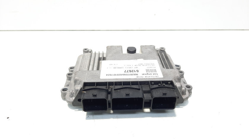 Calculator motor ECU, cod 9662872280, 0281011634, Peugeot 307 Break, 1.6 HDI, 9HX (idi:612677)