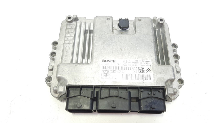 Calculator motor ECU, cod 9663245780, 0281011561, Peugeot 3008, 1.6 HDI, 9HZ (idi:482859)