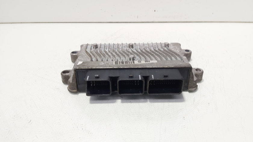 Calculator motor ECU, cod 9663306680, Peugeot 206, 1.4 benz, KFV (idi:647819)