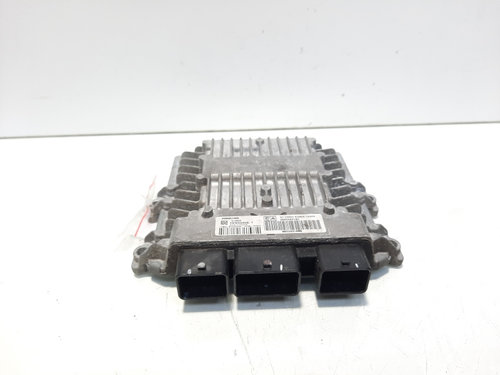 Calculator motor ECU, cod 9663483180, Peugeot 1007, 1.4 HDI, 8HZ (idi:612701)