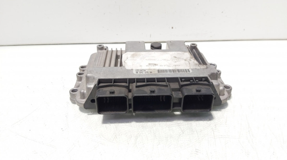 Calculator motor ECU, cod 9664257580, 0281013332, Peugeot 308, 1.6 HDI, 9HZ (id:645352)