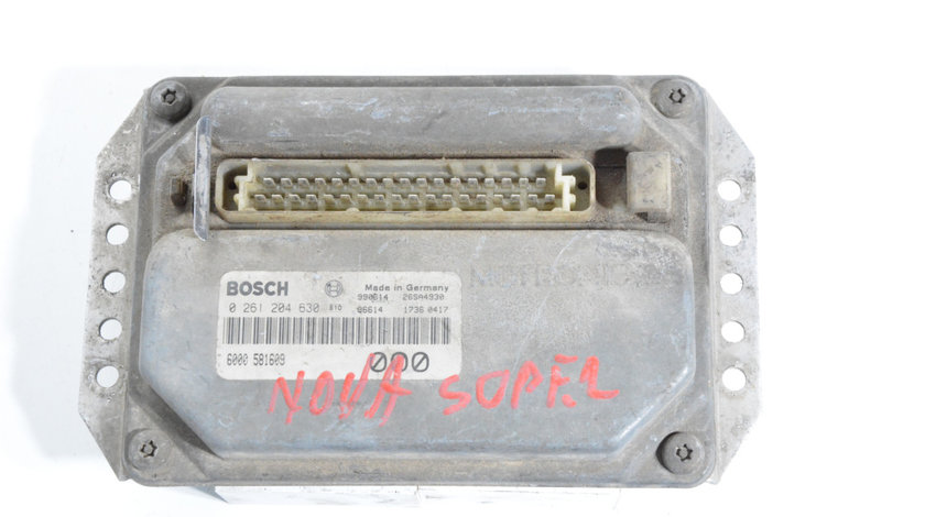 Calculator Motor / ECU Dacia Super nova 2000 - 2003 Benzina 0261204630, 6000581609