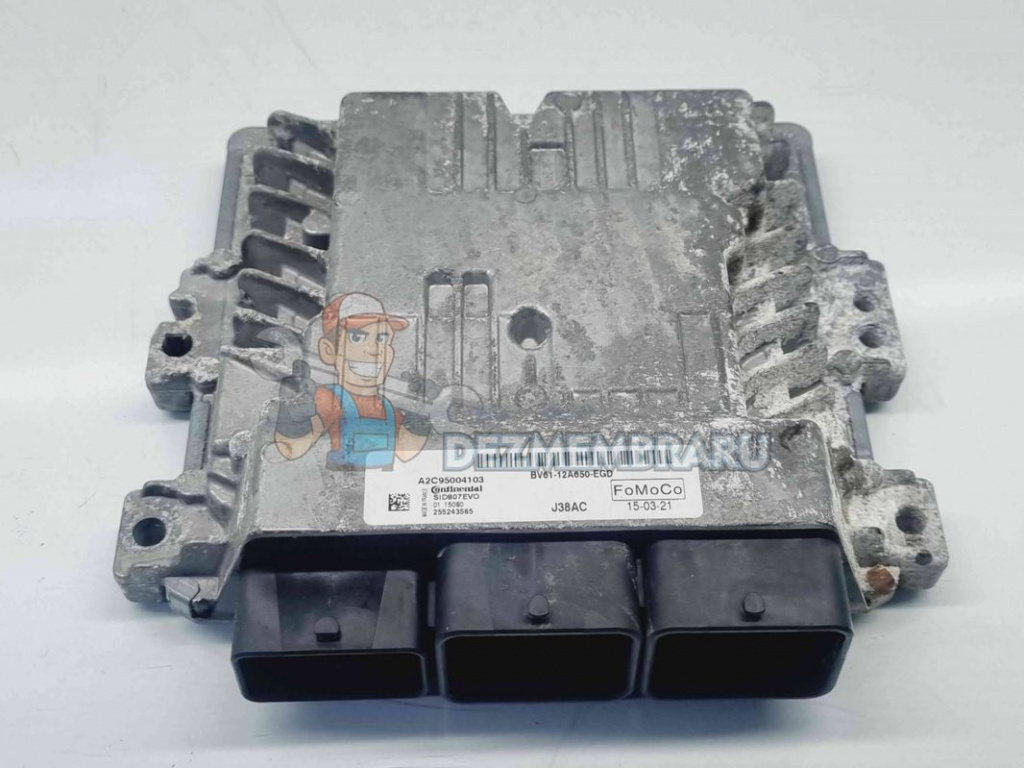 Calculator motor ECU Ford Focus 3 Facelift [Fabr 2014-2019] BV61-12A650-EGD 1.6 TDCI T3DA 84KW / 115CP