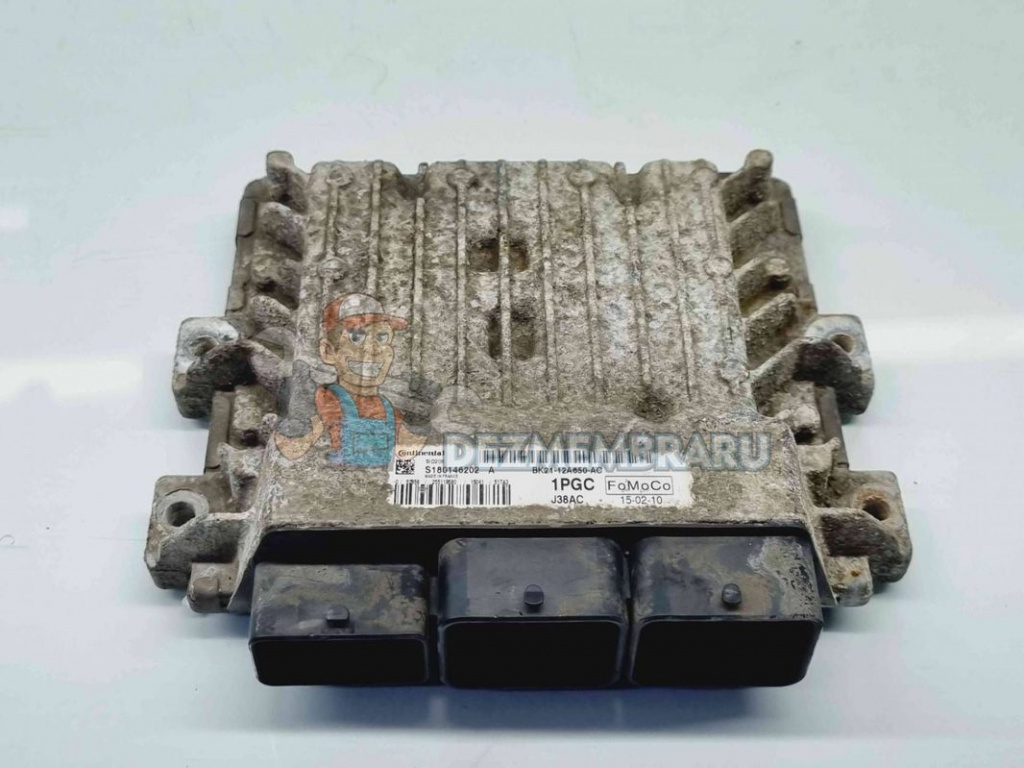 Calculator motor ECU Ford Transit Custom (TTF) [Fabr 2012-2016] BK21-12A650-AC 2.2 TDCI DRF4 74KW / 100CP