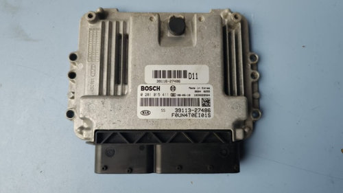 Calculator motor ECU Kia Carens 2.0 CRDI D4EA 2009 Cod : 0281015411 39113-27486