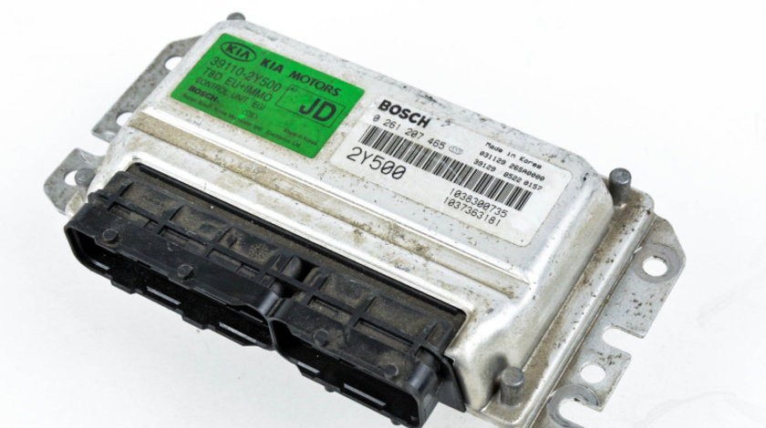 Calculator Motor / ECU Kia CARENS 2 (FJ) 2002 - 2006 Benzina 0261207465, 39110-2Y500, 391102Y500