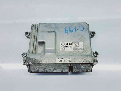 Calculator motor ECU MAZDA 3 Fastback [Fabr 2003-2009] SH12188K2F SH1218881A 275700-5603 2.2 Skyacti...