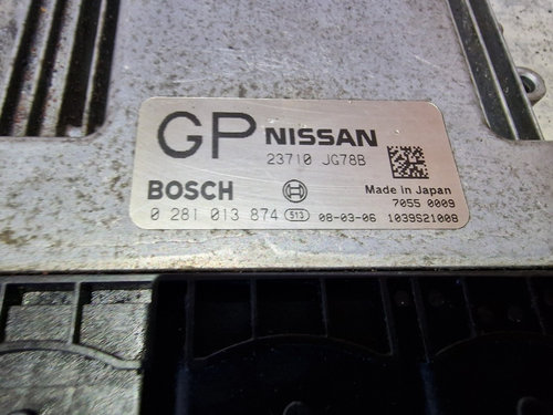 Calculator Motor ECU Nissan X-Trail 2.0DCI M9R cod 23710 JG78B