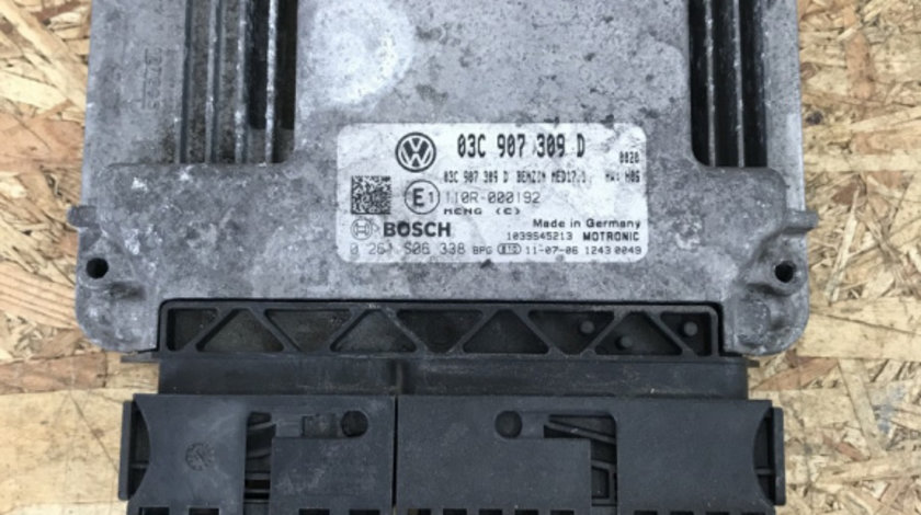 Calculator motor ECU Passat CC 1.4 TSI 160 CP sedan 2012 (03C907309D)