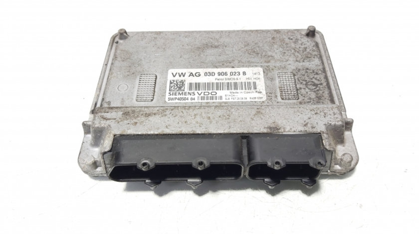 Calculator motor ECU, Siemens, cod 03D906023B, Vw Polo (9N) 1.2 benz, BMD (idi:647950)