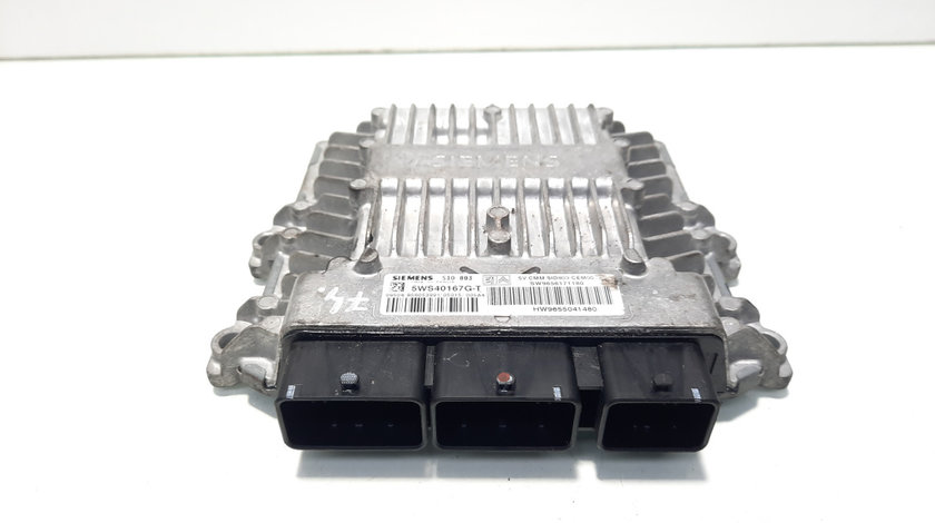 Calculator motor ECU Siemens, cod 9656171180, 9655041480, Peugeot 407 SW, 2.0 HDI, RHR (idi:577173)