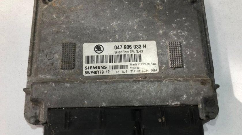 Calculator motor ecu Skoda Fabia (1999-2008) 1.4 mpi 047906033h