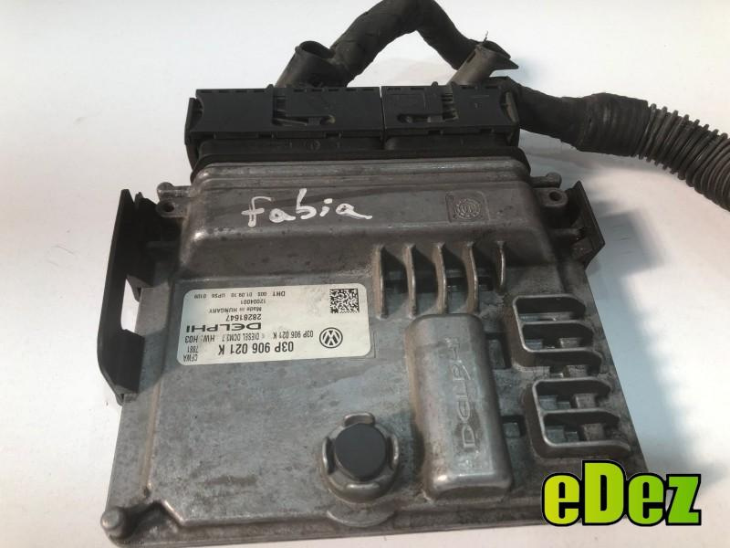 Calculator motor ecu Skoda Fabia 2 facelift (2010-2014) 1.2 tdi CFWA 03p906021k