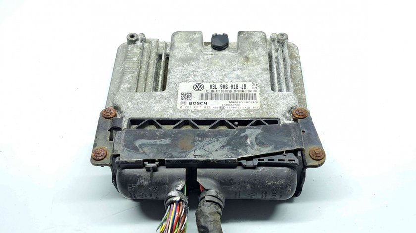 Calculator motor ECU Skoda Superb II (3T4) [Fabr 2008-2015] 03L906018JB 0281017413 2.0 TDI CFFB 103KW 140CP