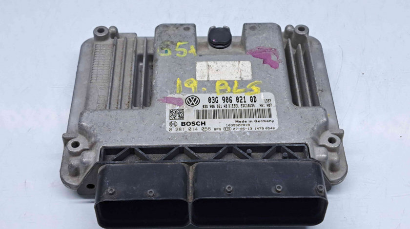 Calculator motor ECU Volkswagen Golf 5 Plus (5M1) [Fabr 2005-2008] 03G906021QD