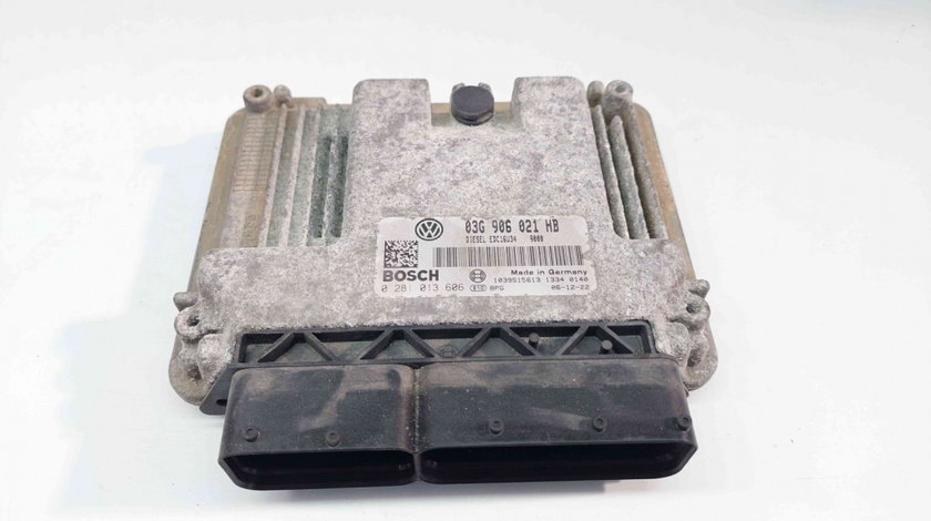 Calculator motor ECU Volkswagen Golf 5 Variant (1K5) [Fabr 2007-2009] 03G906021HB 0281013606