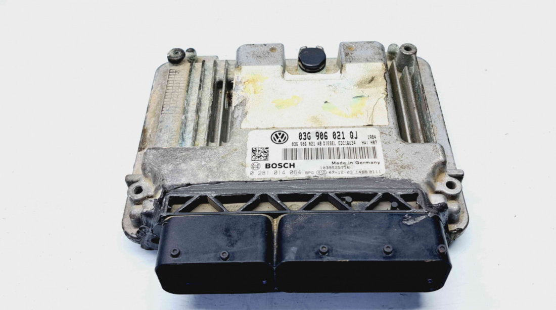 Calculator motor ECU Volkswagen Golf 5 Variant (1K5) [Fabr 2007-2009] 03G906021QJ 1.9 TDI BLS 77KW 105CP