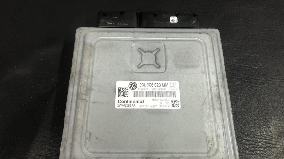 Calculator motor ecu VW Golf 6 1.6 TDI HB sedan 2012 (03L906023MM)