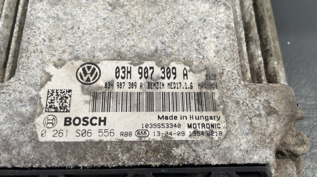 Calculator motor ecu VW Passat B7 3.6i V6 R-Line Automat 300cp sedan 2014 (03H907309A)