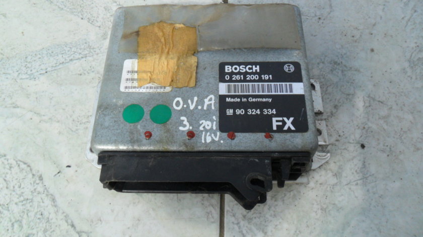 Calculator motor fara cip Opel Vectra A 2.0 16v; 0 261 200 191