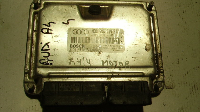 Calculator motor (incomplet) Audi A4;  Bosch 0 281 010 729