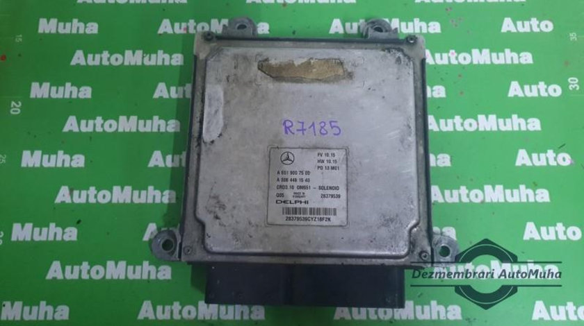 Calculator motor Mercedes C-Class (2007->) [W204] a6519007500