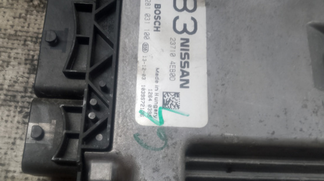 Calculator motor Nissan Qashqai 1.6 Motorina 2016, 237104EB0D