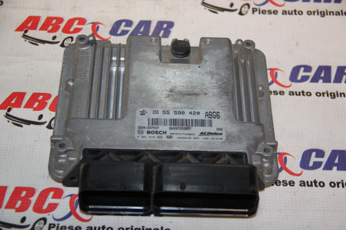 Calculator motor Opel Insignia A 2.0 CDTI 2008-2016 cod: 55590420, 0281019088