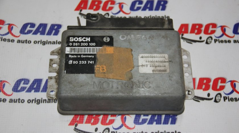 Calculator motor Opel Omega A 2.0 I cod: 0261200100 / 90233741FB / 90233741 model 1991