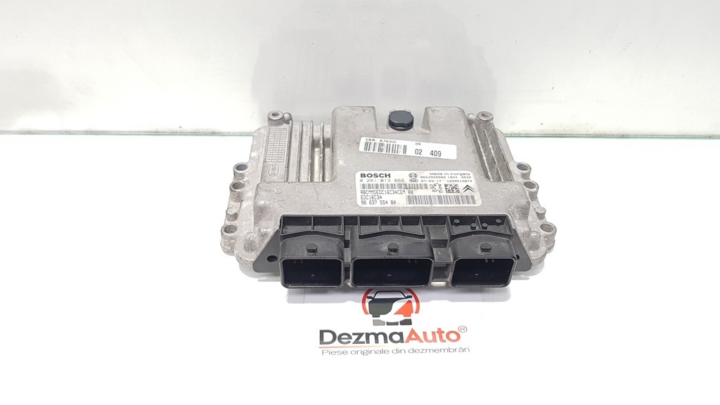 Calculator motor, Peugeot 307, 1.6 hdi, 9663755480, 9HX (idi:404692)