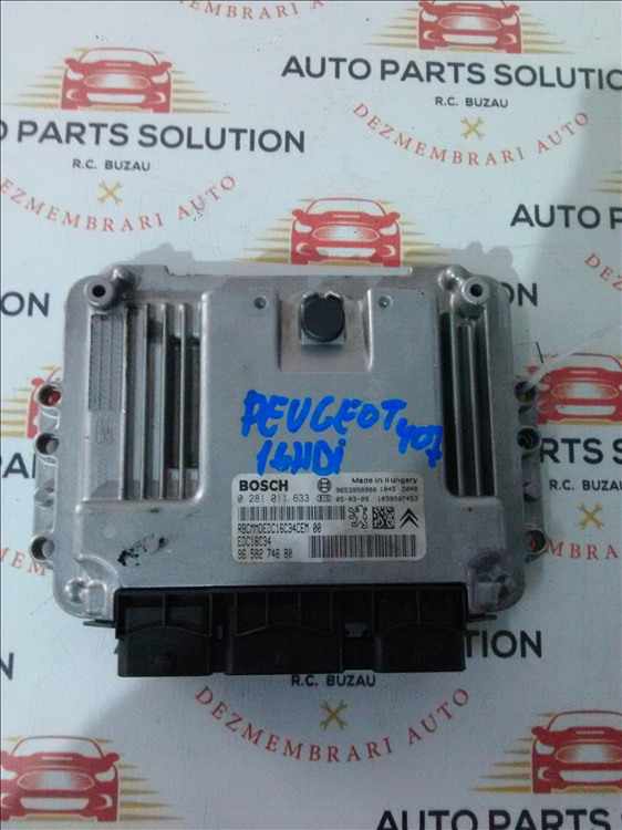 Calculator motor PEUGEOT 407,1.6 HDI,an fabr 2006