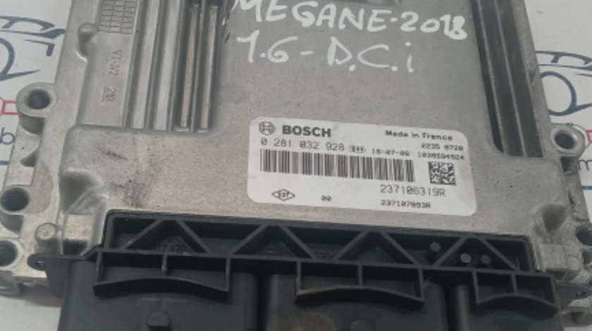 Calculator motor Renault Megane 4 1.6 Motorina 2018, 237106319R