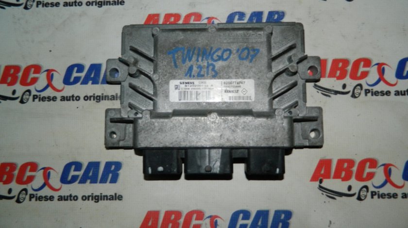 Calculator motor Renault Twingo 1.2 benzina cod: 8200774747 model 2007