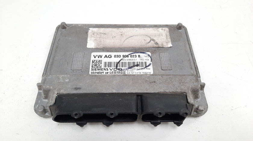 Calculator motor Siemens, cod 03D906023B, Vw Polo (9N) 1.2 benz, BMD (idi:491558)