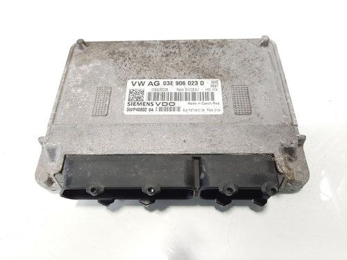 Calculator motor Siemens, cod 03E906023D, Seat Ibiza 4 (6L1) 1.2 B, BME (pr:110747)