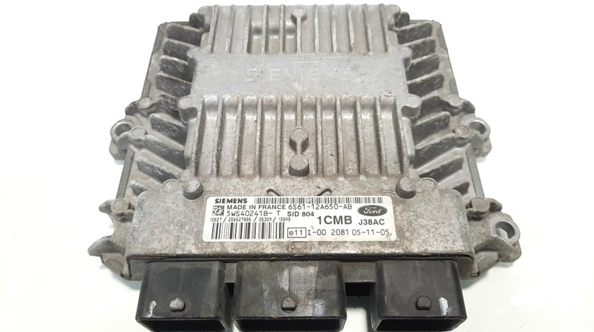 Calculator motor Siemens, cod 6S61-12A650-AB, Ford Fiesta 6, 1.4 TDCI, F6JD (idi:535404)