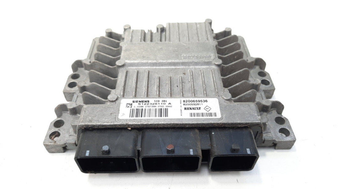 Calculator motor Siemens, cod 8200659536, 8200592611, Renault Megane 2, 1.5 DCI, K9K722 (id:491883)