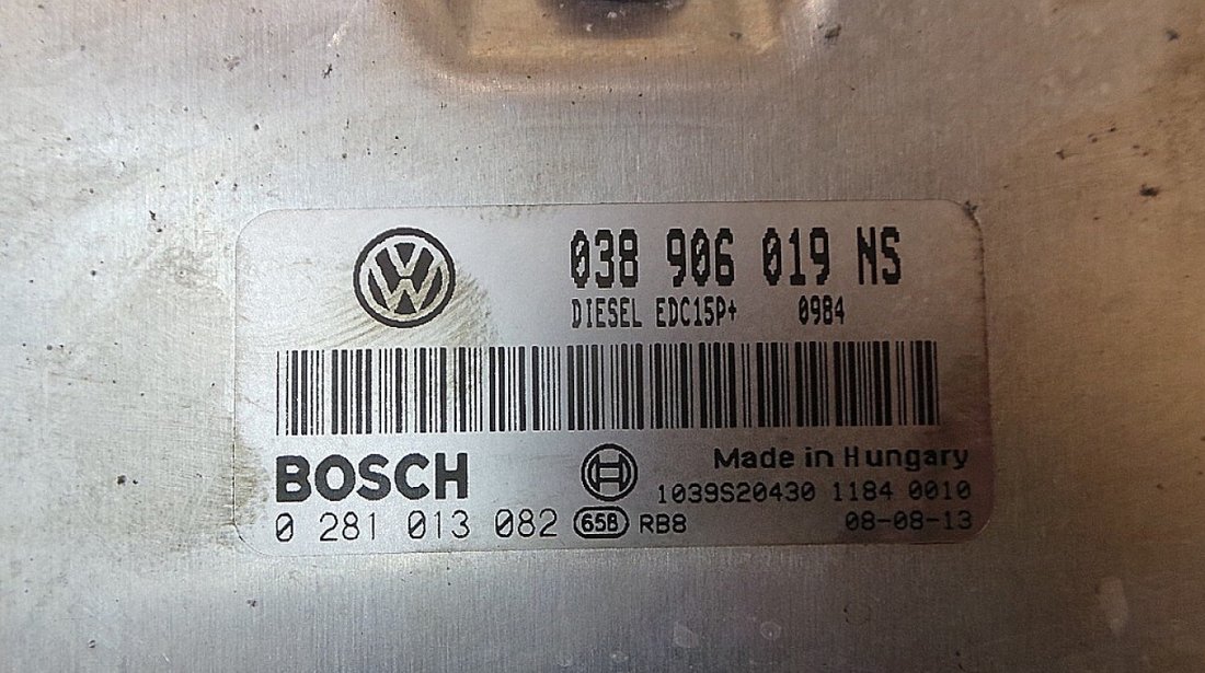 CALCULATOR MOTOR SKODA FABIA FABIA 1.9 TDI - (2007 2010)