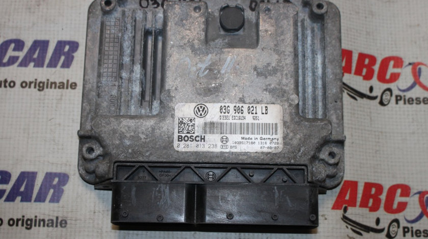 Calculator motor Skoda Octavia 2 (1Z3) 2004-2013 1.9 TDI 03G906021LB