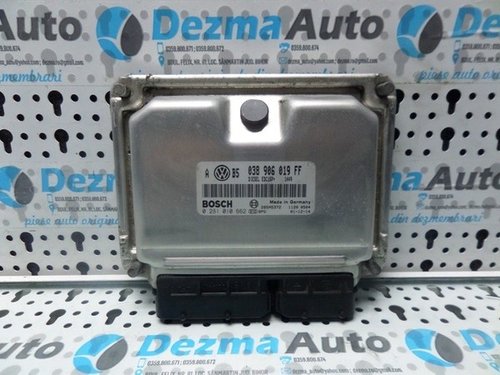 Calculator motor Skoda Octavia Combi (1U5) 038906019FF, 0281010662