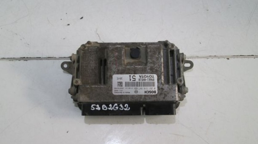 Calculator motor Toyota Aygo / Citroen C1 an 2015 2016 2017 2018 cod 89661-0H