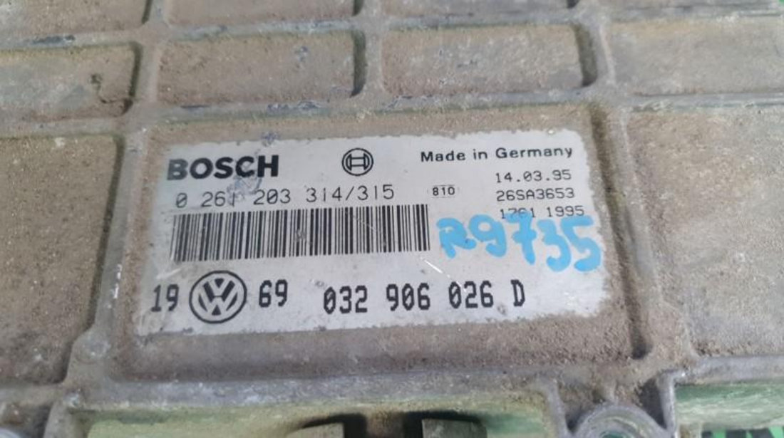 Calculator motor Volkswagen Golf 3 (1991-1997) 0261203314